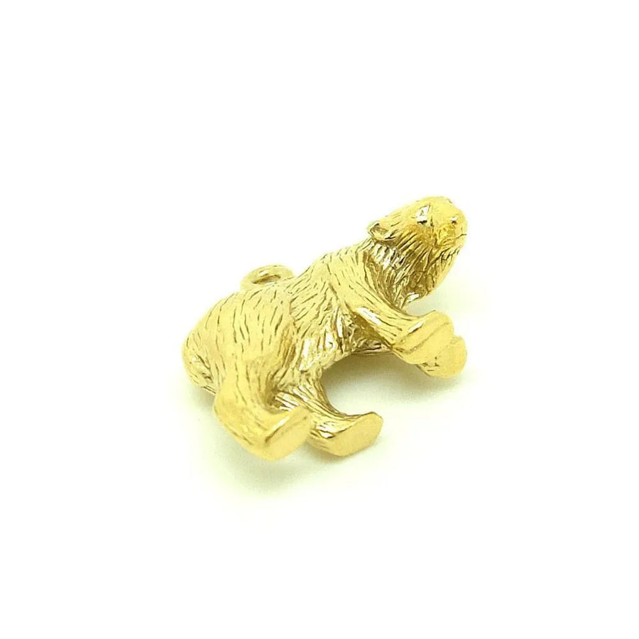 Vintage 1960s Mother Bear Charm Necklace - Mayveda Jewelry