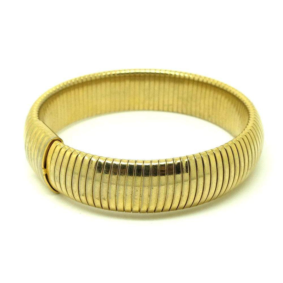1970s Bracelet Vintage 1970s Gold Tone Omega Chain Bracelet
