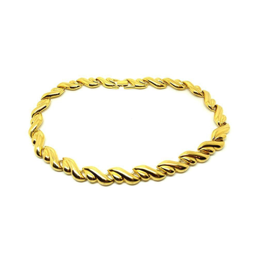 Vintage 1980s Napier Gold Chain Necklace