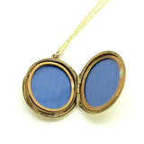 Antique Art Deco (1920 - 1935) Yellow Gold Oval Locket