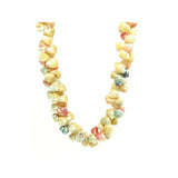 Antique c.1900s Victorian Pastel Shell Necklace