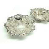 Antique Edwardian 1902 Sterling Silver Jewellery Trays