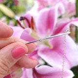 Antique Edwardian Diamond 15ct Bar Necklace