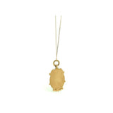 Antique Georgian (1822 - 1823 ) 9ct Rose Gold Crest Necklace