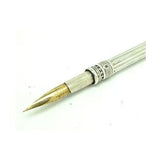 Antique Victorian 1898 Silver Ink Pen & Pencil