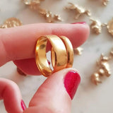 Antique Victorian 1900 22ct Gold Wedding Band Ring