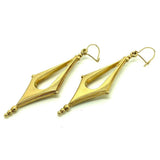 Antique Victorian 9ct Gold Drop Earrings
