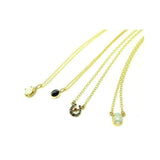 Antique Victorian Diamond & Sapphire Horseshoe Necklace