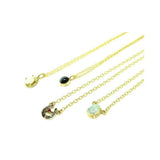 Antique Victorian Diamond & Sapphire Horseshoe Necklace