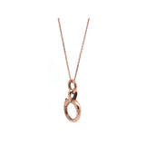 ANTIQUE VICTORIAN MAYVEDA GOLD LOCK PENDANT NECKLACE