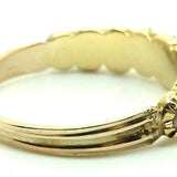 Antique Victorian Pearl & 9ct Gold Ring (Size: N)