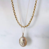 Antique Victorian Pinchbeck Belcher Chain Necklace