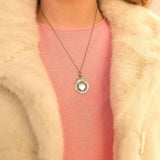Art Deco 1926 Medallion Pendant Necklace