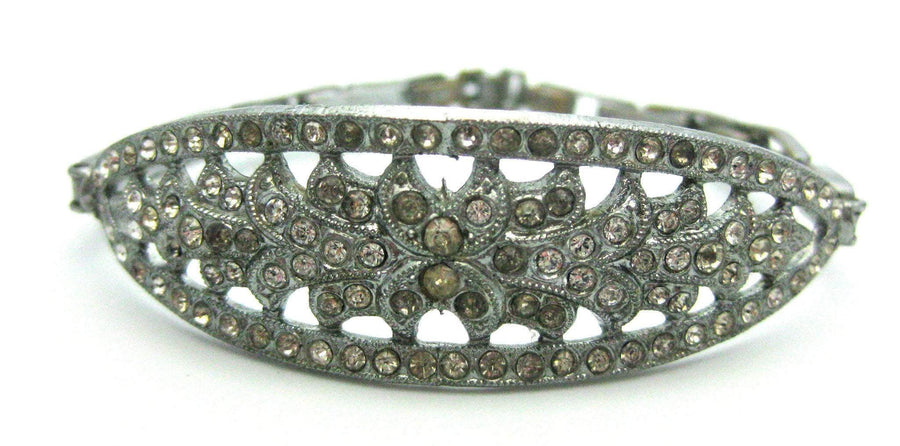 Vintage Art Deco Child's Diamante Bracelet