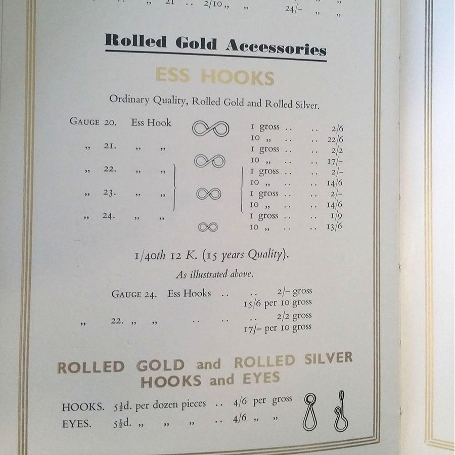 Vintage 1920s Rolled Gold Foil Glass Necklace
