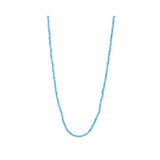 Blue Agate 9ct Gold Gemstone Choker Necklace
