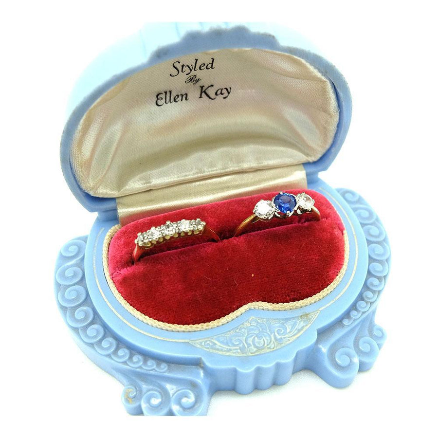 Antique Edwardian 1910 18ct Gold Diamond Ring