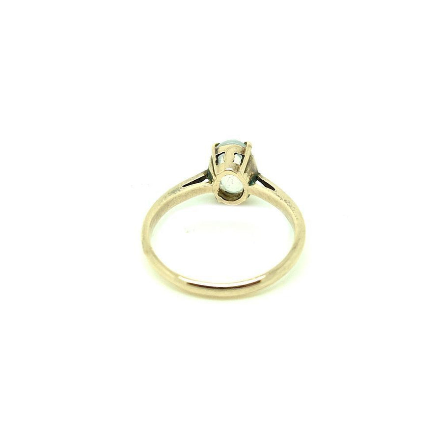 Antique Edwardian 9ct Gold Moonstone Ring
