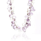 Handmade Amethyst Briolette Gemstone Necklace