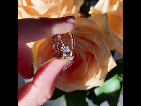 Vintage 2000 Diamond 18ct White Gold Ring