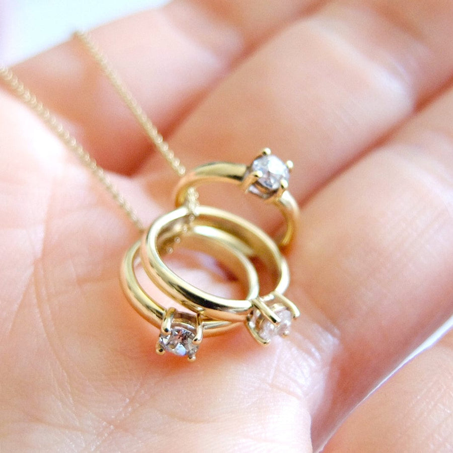 Online Promise Ring Necklace Gift Delivery in UAE - FNP