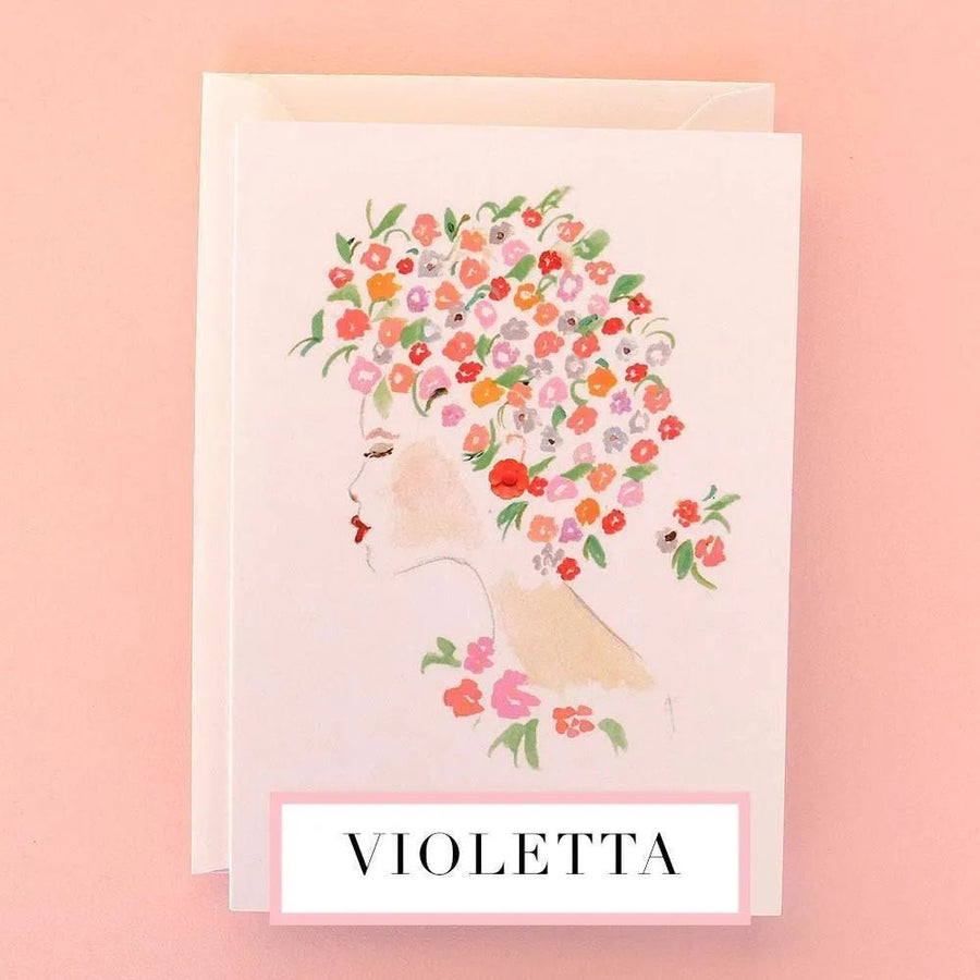 Modern Calligraphy Hand Written Greetings Card