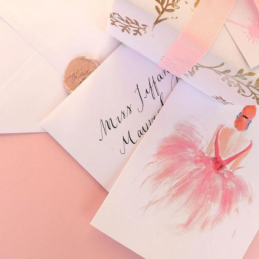 Modern Calligraphy Hand Written Greetings Card