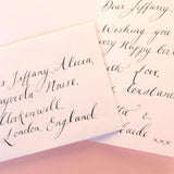 Modern Calligraphy Hand Written Greetings Card