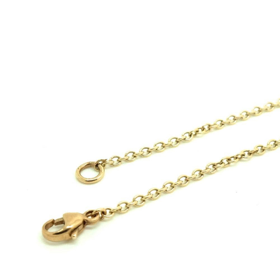 New Heavy 9ct Yellow Gold Chain Necklace 18"