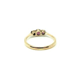 Reserved - Antique Edwardian Garnet 15ct Rose Gold Gemstone Ring