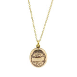 Reserved - Antique Victorian 9ct Gold Oval Locket Necklace
