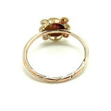 Reserved - Antique Victorian Star 9ct Gold Ring
