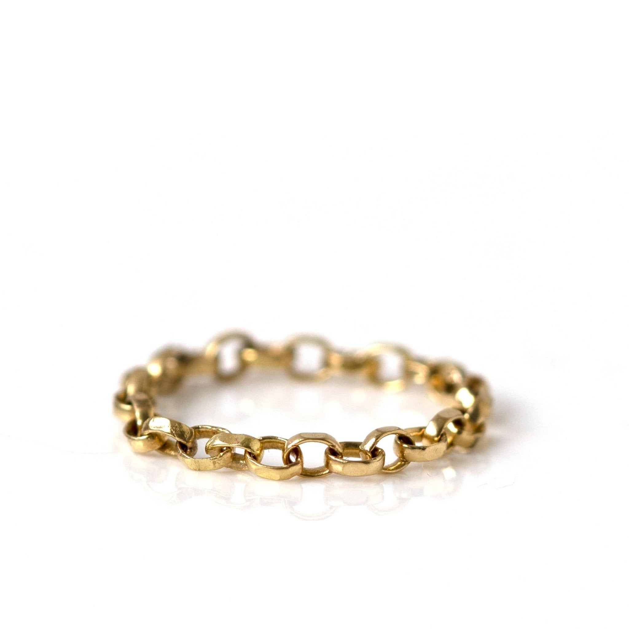 Chain 18ct Gold Ring