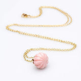 Reserved - The Mayveda Wren Pink Opal Necklace