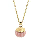 Reserved - The Mayveda Wren Pink Opal Necklace