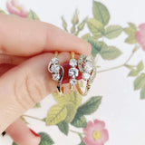 Reserved - Vintage 1930s Platinum and Diamond 18ct Gold Ring