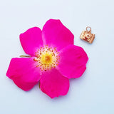Reserved - Vintage 1960s 9ct Yellow Gold Camera Charm Necklace