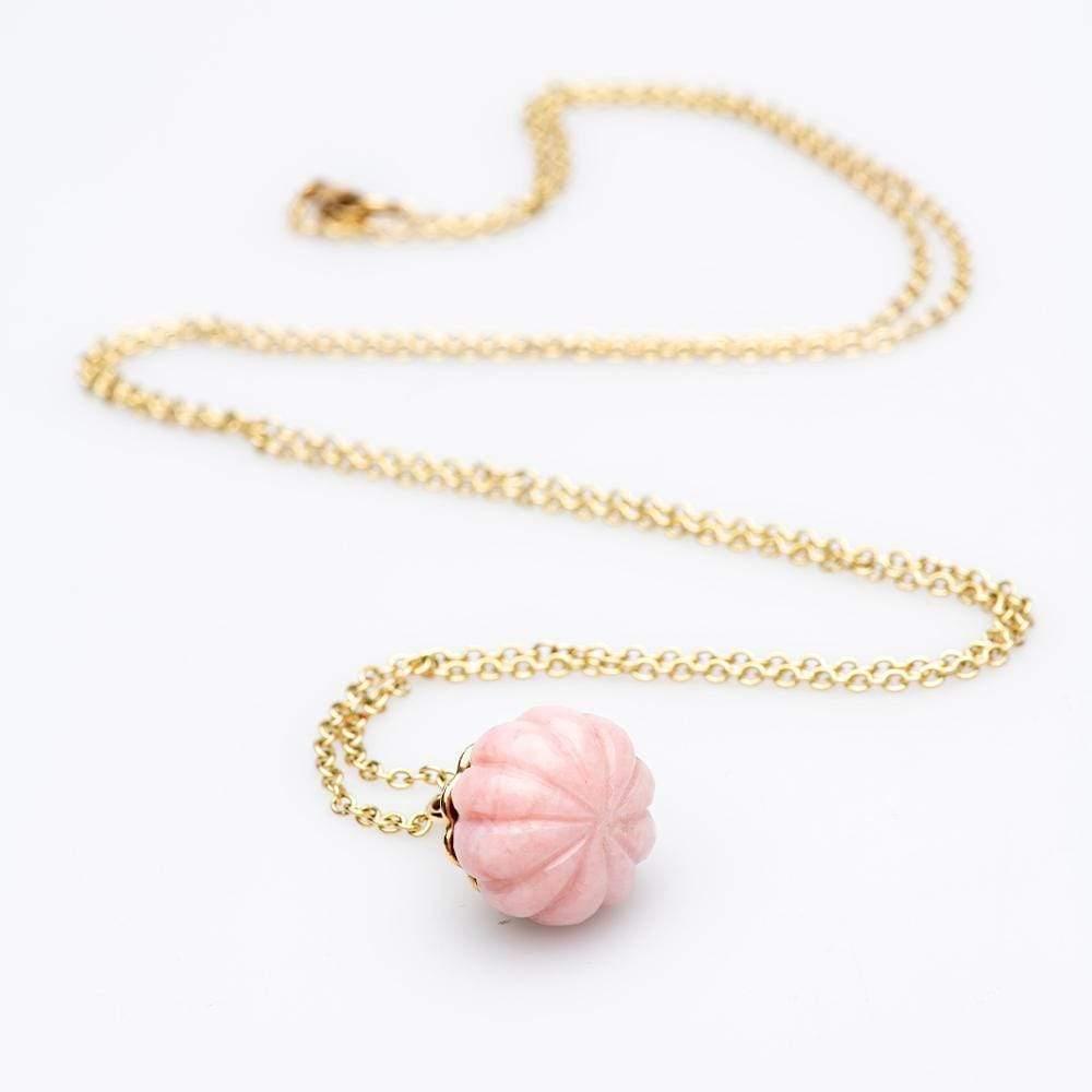 The Mayveda Wren Carnelian Necklace, view 5