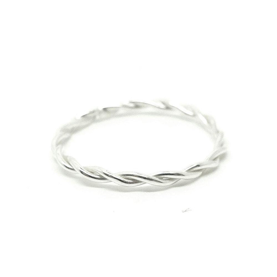 Handmade Twisted Sterling Silver Ring