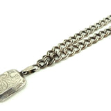 Victorian (1837 - 1901) Sterling Silver Locket Bracelet