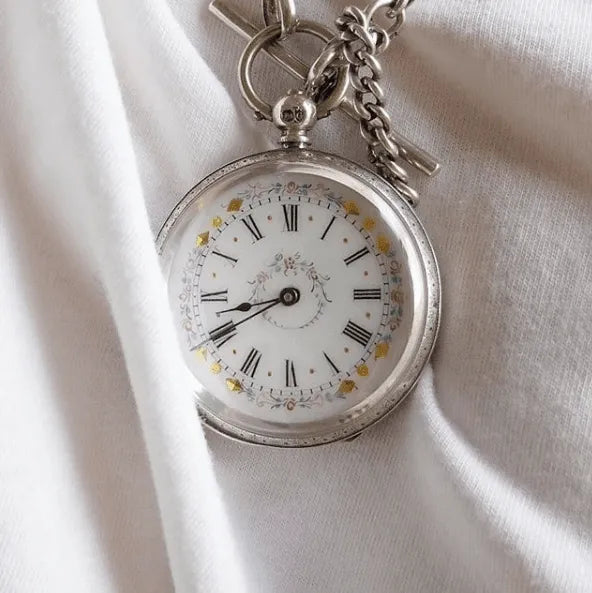 Victorian silver 2025 pocket watch