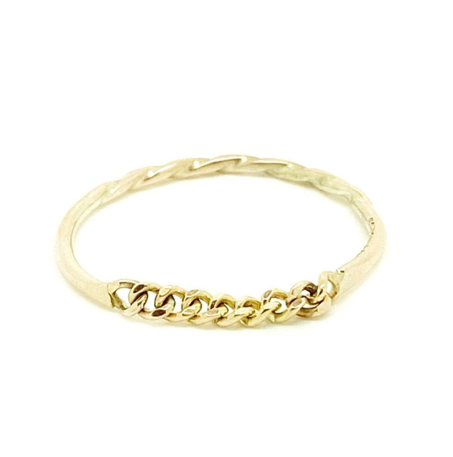 VICTORIAN Ring Antique Victorian 9ct Yellow Gold Ring