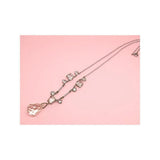 Vintage 1930's Art Deco Glass Drop Necklace