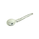 Vintage 1930's Art Deco Silver Plated Hand Mirror Necklace