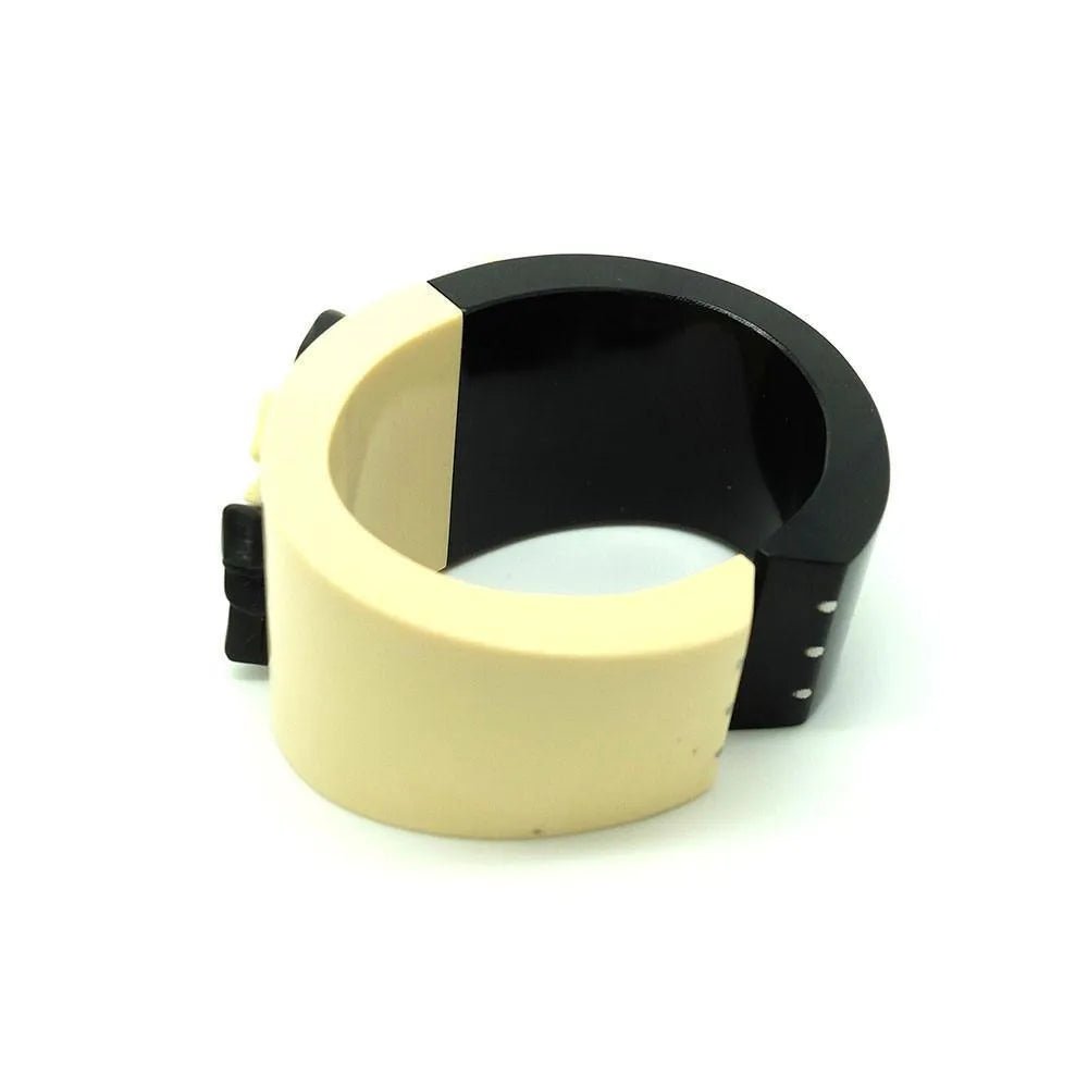 Brazalete de perro escocés de baquelita vintage de los años 30, view 2