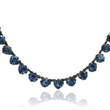 Vintage 1930s Riviere Blue Necklace