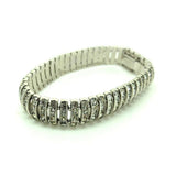 Vintage 1940s Art Deco Paste Bracelet