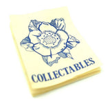Vintage 1940s Yellow Porcelain Flower Pieced Earrings