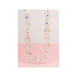Vintage 1950s Aurora Borealis Glass Necklace