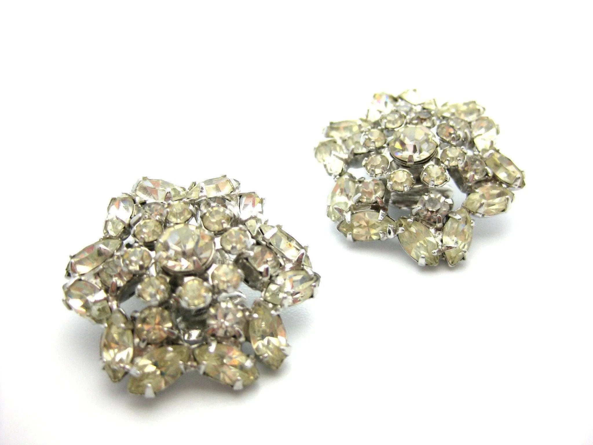 Vintage 1950s Kramer Earrings, view 3